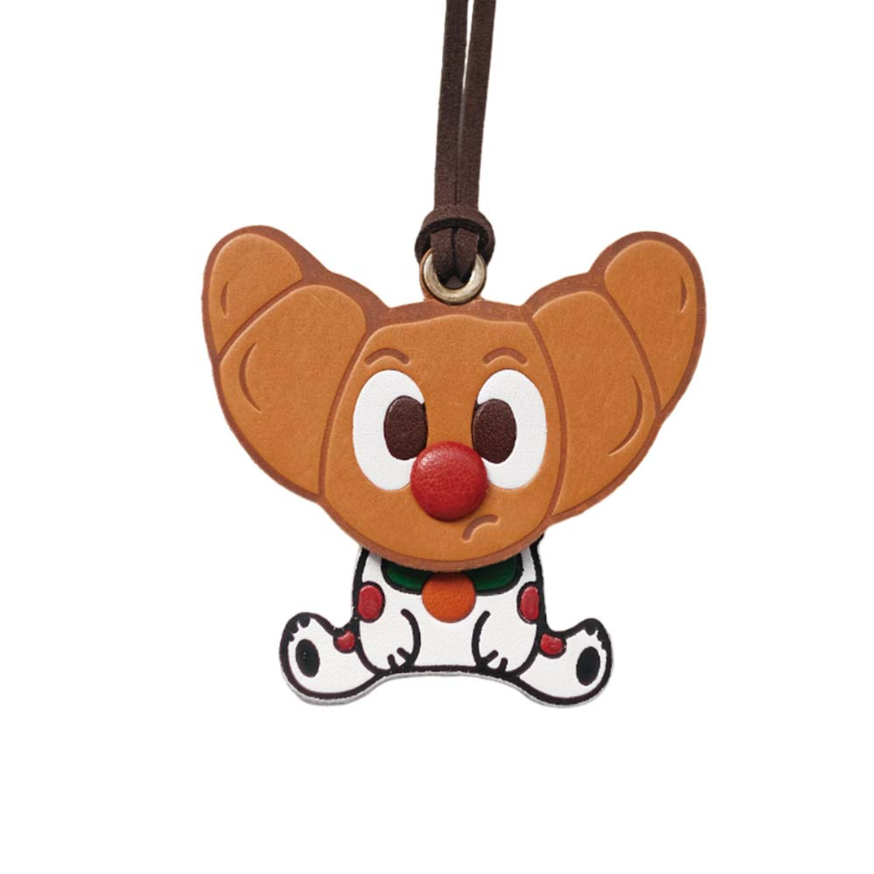 Fingerstudio Artist Joint Horn Bag Accessories Genuine Leather Pendant