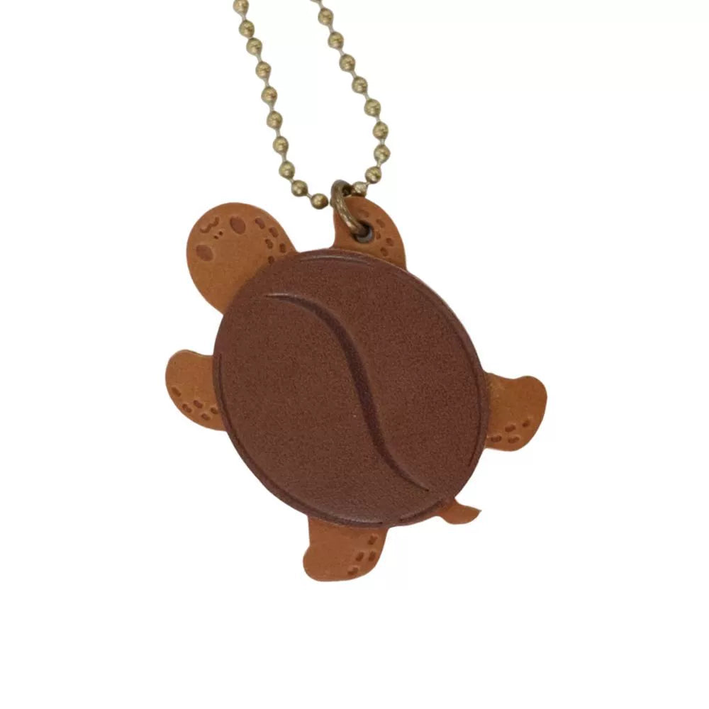 Fingerstudio New Coffee Series Pendant Leather Bag Pendant
