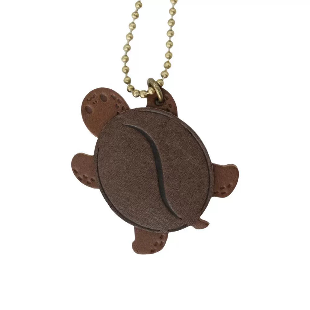 Fingerstudio New Coffee Series Pendant Leather Bag Pendant
