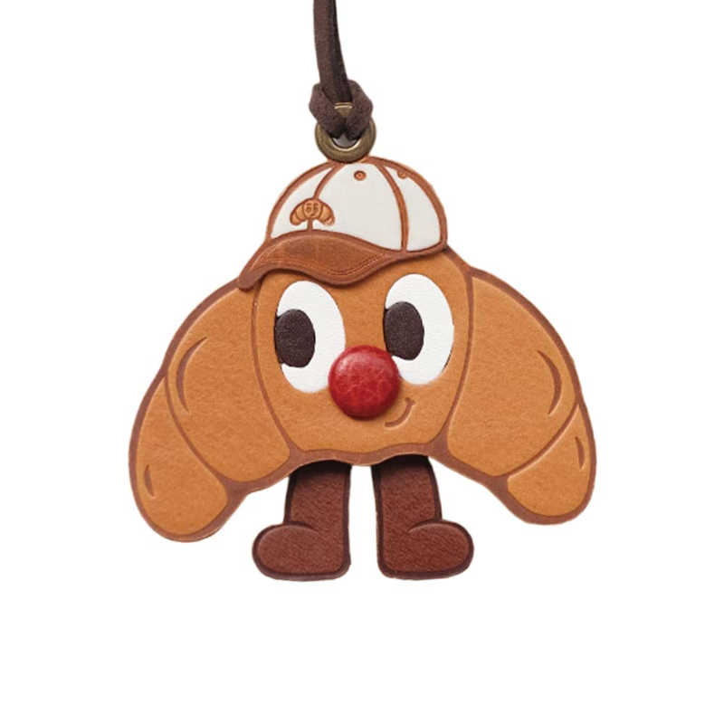 Fingerstudio Artist Joint Horn Bag Accessories Genuine Leather Pendant
