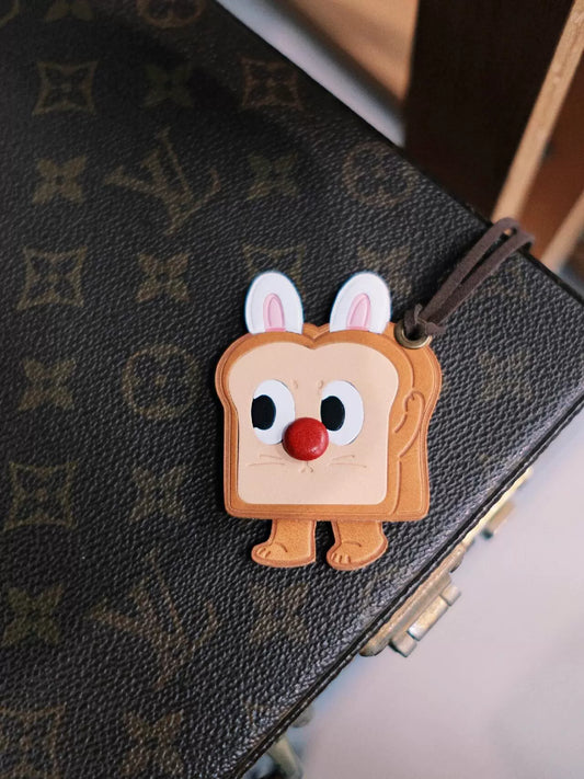 Fingerstudio Joint Face Bag Pendant Leather Pendant