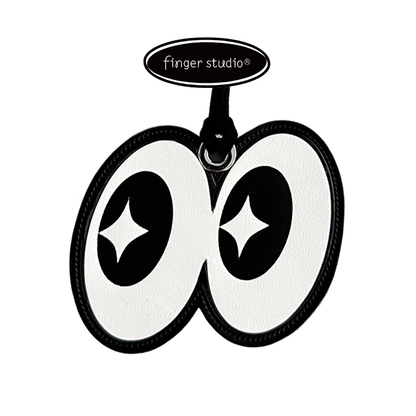 Fingerstudio Big Eyes Leather Pendant