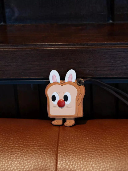 Fingerstudio Joint Face Bag Pendant Leather Pendant