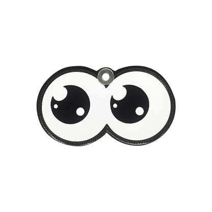 Fingerstudio Big Eyes Leather Pendant